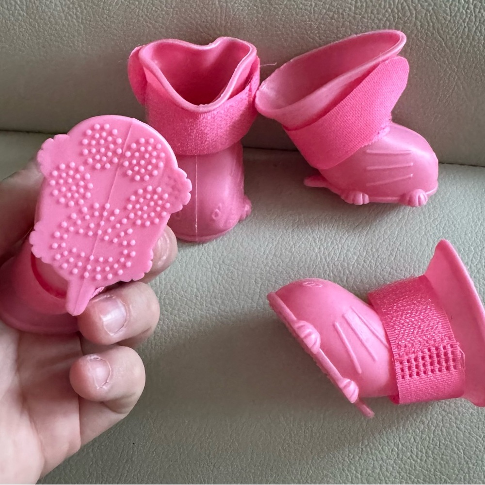 Pink Pet Paw Protectors